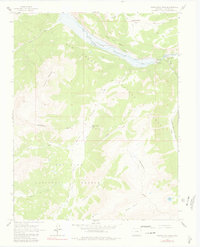 Weminuche Pass 1964 topographic map thumbnail