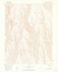 West Elk Peak SW 1954 topographic map thumbnail