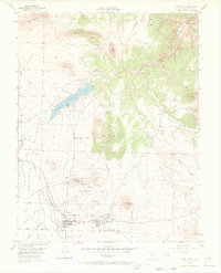 Westcliffe 1955 topographic map thumbnail