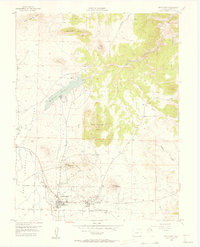Westcliffe 1955 topographic map thumbnail