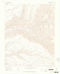 Wallace Ranch 1963 topographic map thumbnail
