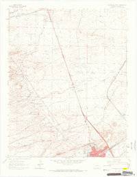 Walsenburg North 1963 topographic map thumbnail
