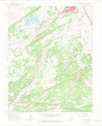 Walsenburg South 1963 topographic map thumbnail