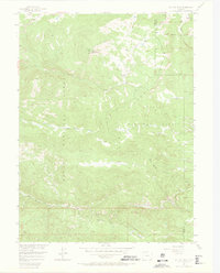 Walton Peak 1956 topographic map thumbnail