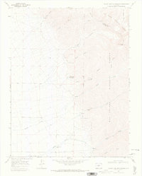 Valley View Hot Springs 1967 topographic map thumbnail