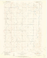 Valley View School 1951 topographic map thumbnail