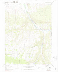 Veatch Gulch 1966 topographic map thumbnail