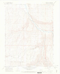 Veatch Gulch 1966 topographic map thumbnail