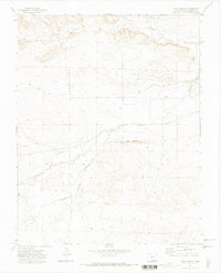 Vega Corral 1971 topographic map thumbnail