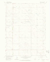 Venango SW 1962 topographic map thumbnail