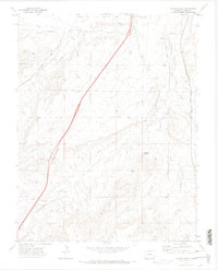 Verde School 1970 topographic map thumbnail