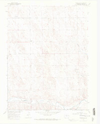 Vernon SW 1968 topographic map thumbnail
