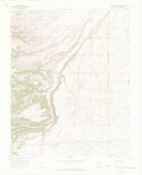 Vicente Canyon 1967 topographic map thumbnail