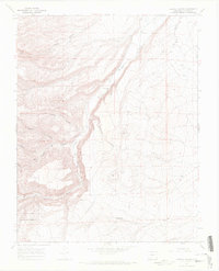 Vicente Canyon 1967 topographic map thumbnail