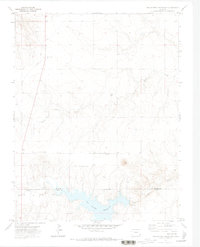 Two Buttes Reservoir 1971 topographic map thumbnail