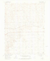 Uhler Ranch 1962 topographic map thumbnail