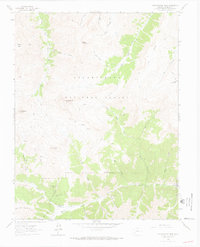 Uncompahgre Peak 1963 topographic map preview
