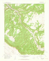 Uravan 1960 topographic map preview