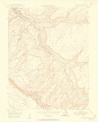 Uravan 1948 topographic map thumbnail