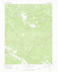 Ute 1973 topographic map preview