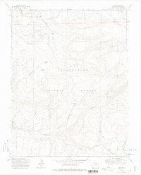 Ute 1973 topographic map preview