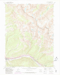 Vail East 1970 topographic map thumbnail