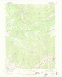 Vail West 1970 topographic map thumbnail