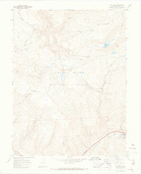 Vail West 1970 topographic map preview