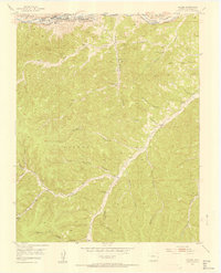 Valdez 1951 topographic map thumbnail