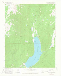 Vallecito Reservoir 1964 topographic map thumbnail