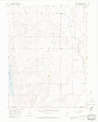 Vallery SE 1965 topographic map thumbnail