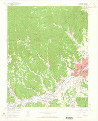 Trinidad 1951 topographic map thumbnail
