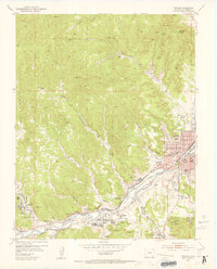 Trinidad 1951 topographic map thumbnail