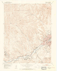 Trinidad 1951 topographic map thumbnail