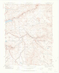 Tungsten 1942 topographic map thumbnail