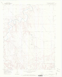 Turkey Canyon 1966 topographic map thumbnail