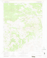 Twin Mountains 1967 topographic map thumbnail