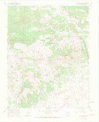 Twin Mountains 1967 topographic map thumbnail