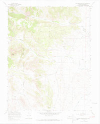 Twin Mountains SE 1967 topographic map preview