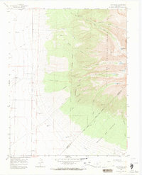 Twin Peaks 1965 topographic map thumbnail