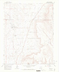 Towaoc 1966 topographic map thumbnail