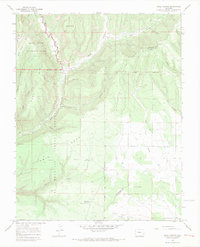 Trail Canyon 1966 topographic map thumbnail
