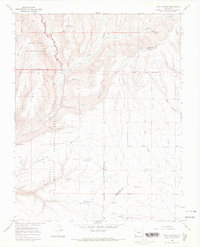 Trail Canyon 1966 topographic map thumbnail