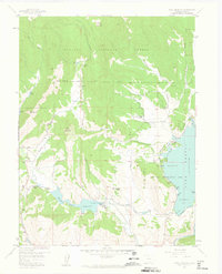 Trail Mountain 1957 topographic map thumbnail
