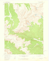 Trail Ridge 1957 topographic map thumbnail