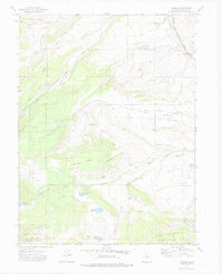 Trapper 1972 topographic map preview