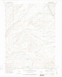 Trapper 1972 topographic map preview