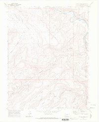 Triangle Mesa 1969 topographic map thumbnail