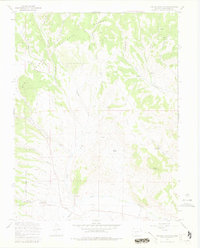Trickle Mountain 1967 topographic map thumbnail