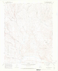 Trickle Mountain 1967 topographic map thumbnail